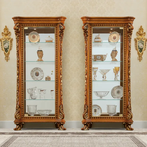 Ambra display cabinet 1 door made in italy su misura