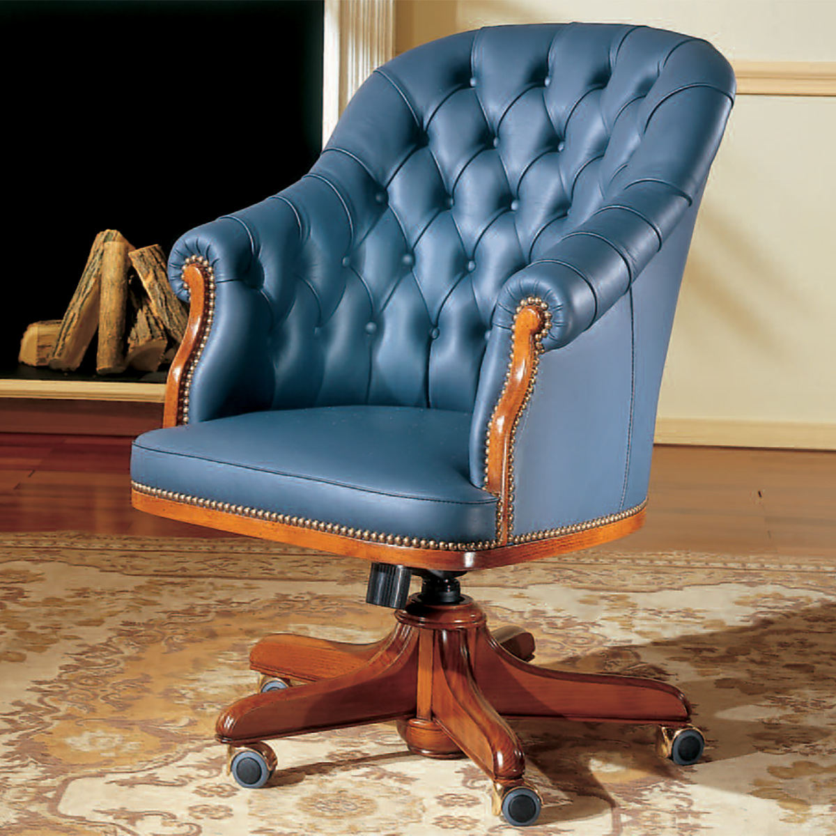 Office armchair “President” made in italy su misura 2