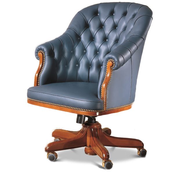 Office armchair “President” made in italy su misura