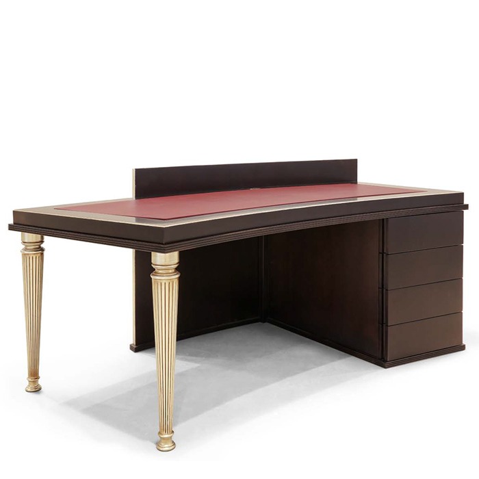 scrivania direzionale di lusso in legno