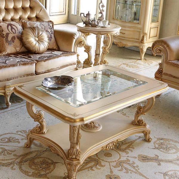 Baroque Empire Napoleon coffee table