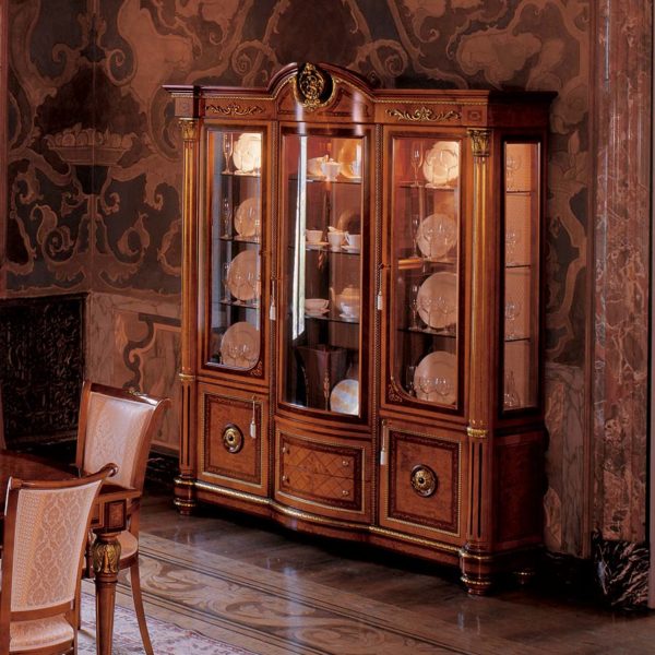 Display cabinet Empire Napoleon Baroque