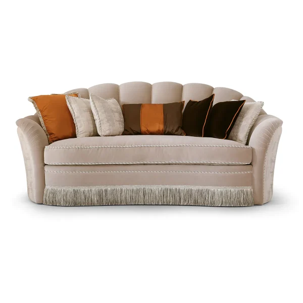 Flora sofa 2 seats made in italy su misura 2