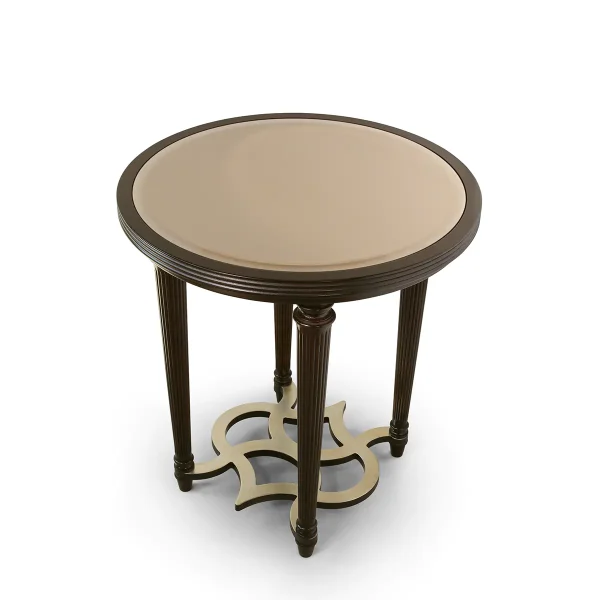 Flora round coffee table made in italy su misura 2