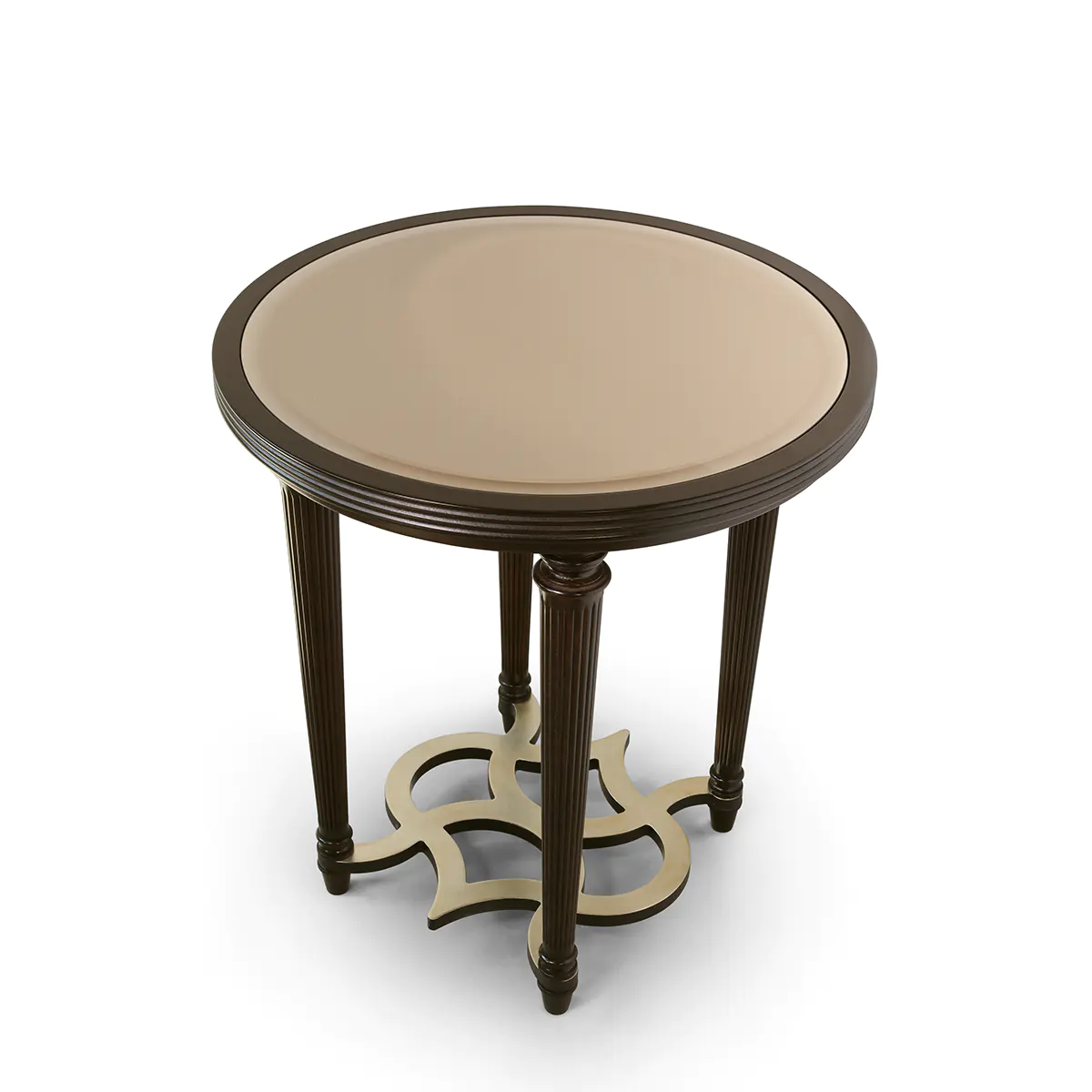 Round coffee table made in italy su misura 2