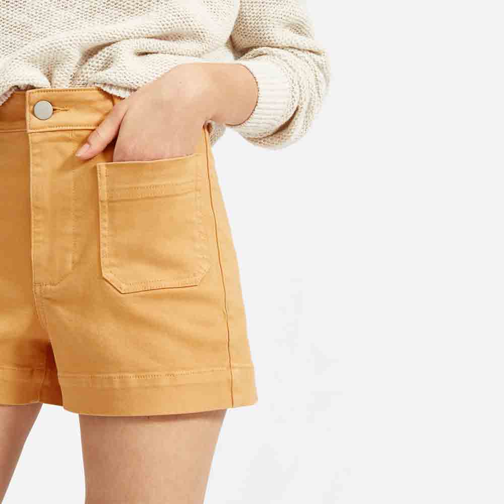 Cotton Patch Pocket Short made in italy su misura