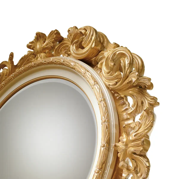 Carmen oval mirror made in italy su misura 3