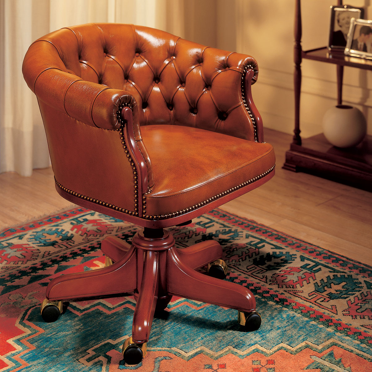Office armchair “EISENHOWER” made in italy su misura 2