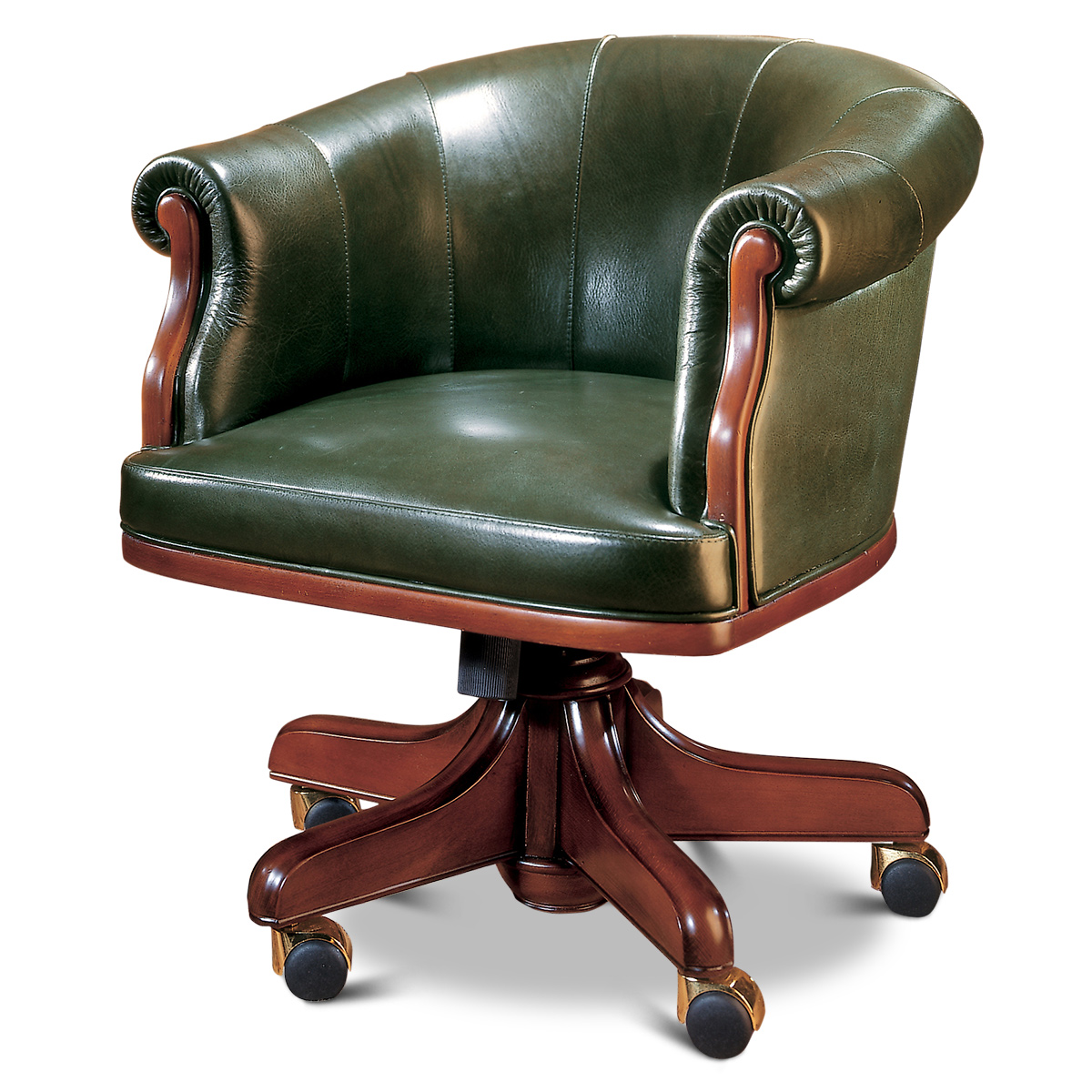 Office armchair “ROOSEVELT” made in italy su misura