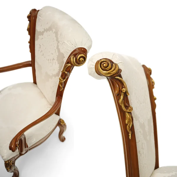 Carmen armchair made in italy su misura 4