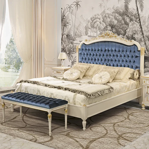 Ducale letto made in italy su misura