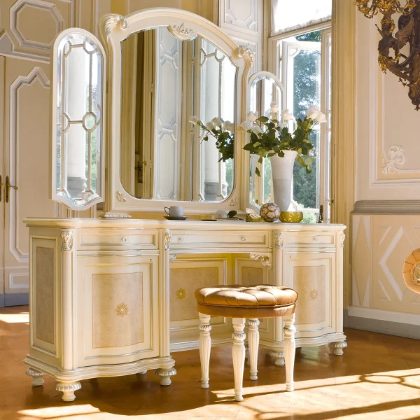 Eden vanity dresser made in italy su misura