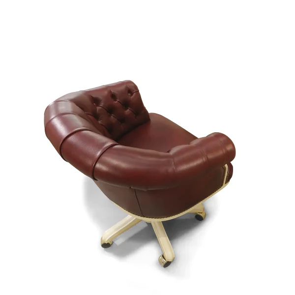 Office armchair “EISENHOWER” made in italy su misura 4