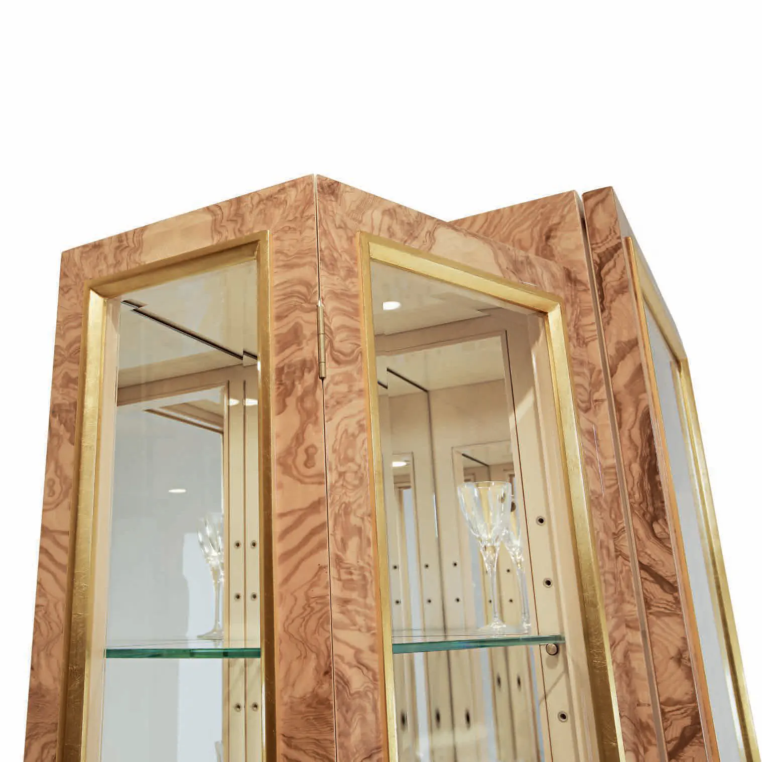Display cabinet 3 doors made in italy su misura 4