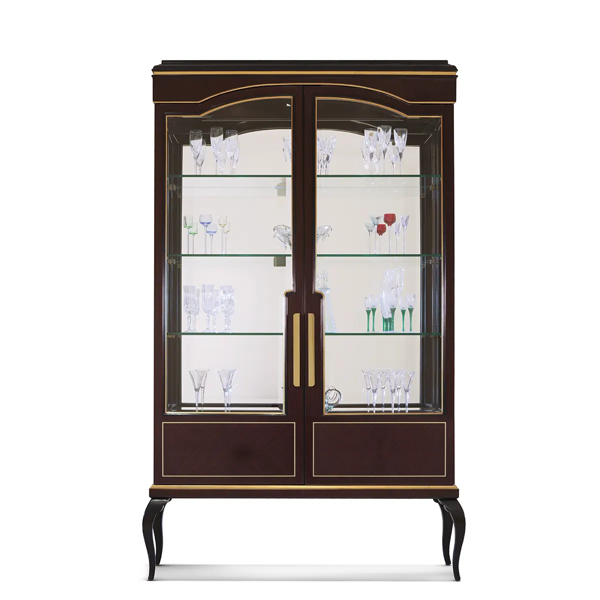 Display cabinet 2 doors made in italy su misura