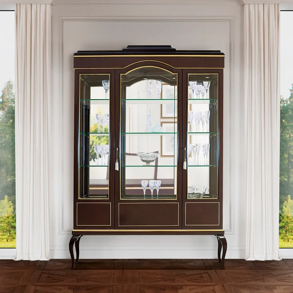 Circe display cabinet 3 doors made in italy su misura 2