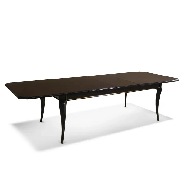 Monte Carlo dining table table with centre extensions made in italy su misura 3