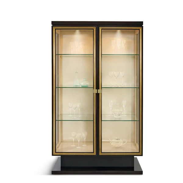 Vogue display cabinet 2 doors made in italy su misura