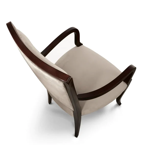 Gramercy armchair made in italy su misura 2
