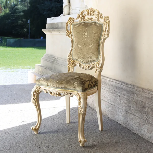 Louvre sedia made in italy su misura