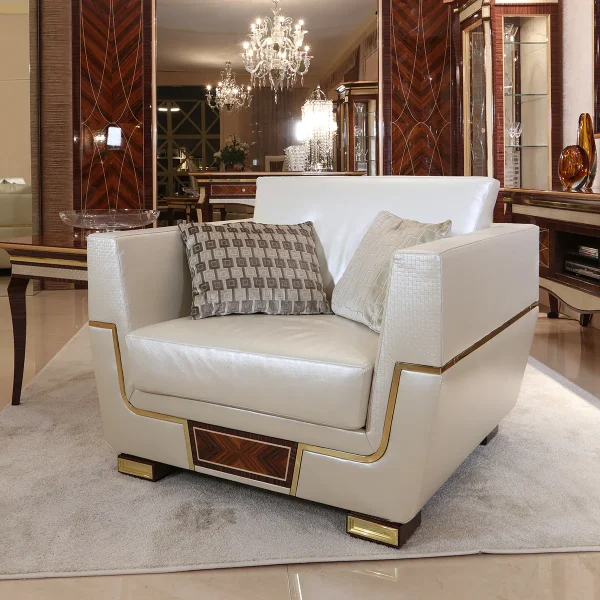 Monte Carlo LUX armchair made in italy su misura 2