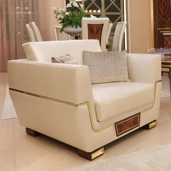 Monte Carlo LUX armchair made in italy su misura