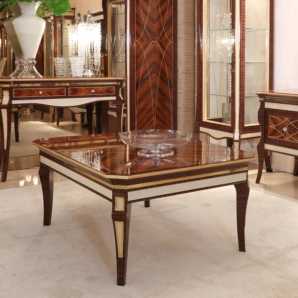 Monte Carlo LUX tavolino rettangolare made in italy su misura