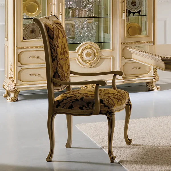 Prestige armchair made in italy su misura
