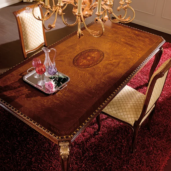 Prestige tavolo rettangolare allungabile made in italy su misura 2