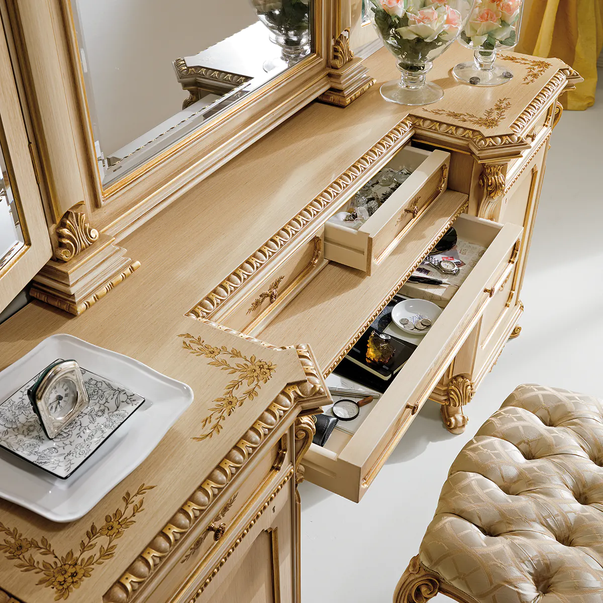 Vanity dresser made in italy su misura 2