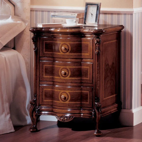 Royal nightstand made in italy su misura