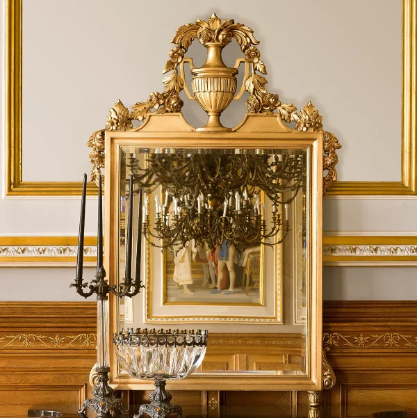 Senator mirror – carved made in italy su misura