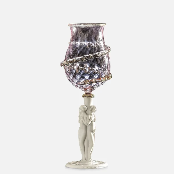 Murano glass style collection cup made in italy su misura