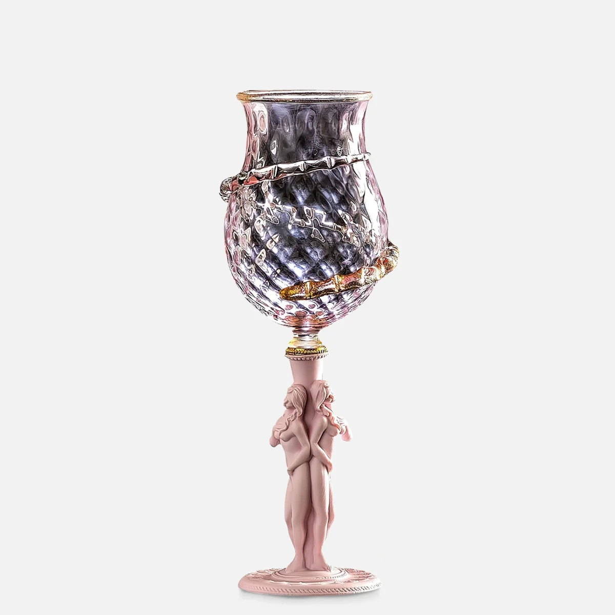 Murano glass style collection cup made in italy su misura