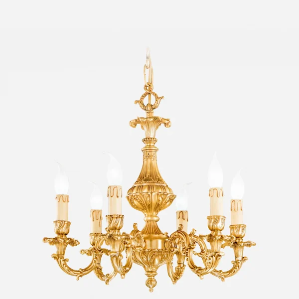 Chandelier with 6 lights made in italy su misura